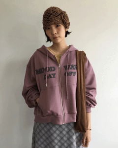 Dayoff Hooded Zip-up *Gray available for same-day shipping