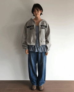 Billy Stud Wide Denim