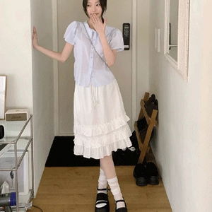ruffled-skirt