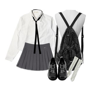 シャツ,スカート,アクセサリー 코디