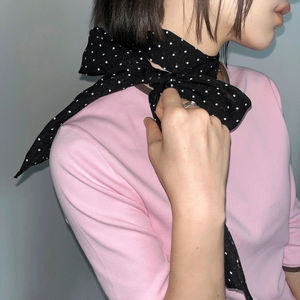 미스트 도트 시어 scarf