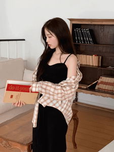 Peak Heart Neck Lace Crop Sleeveless (4 colors)