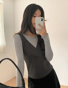 Noilly Layered Wrap Sleeveless