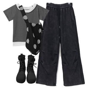 pants,ShortSleeve,boots 코디