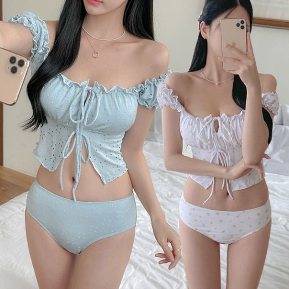 Potpourri off-shoulder bikini