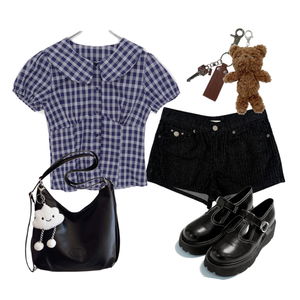 acc,ShortPants,loafers 코디