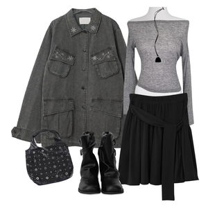 jacket,LongSleeve,skirt 코디