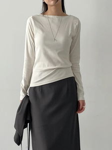 船領長袖果凍感T恤