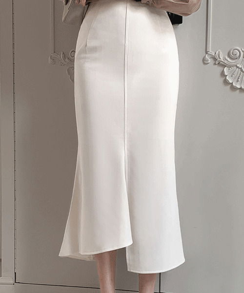 페즈 언발 머메이드 롱 스커트