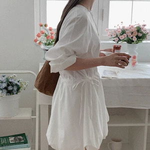 하볼티 펌킨 미니원피스
