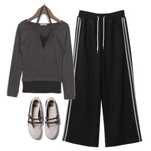 pants,LongSleeve,sandals 코디