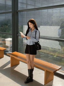 Pie Satin Mini Skirt (3 colors)