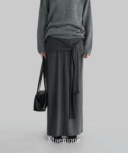Maran Drape Knot Soft Skirt