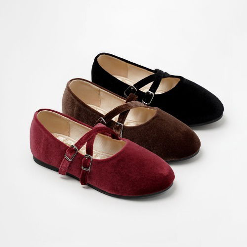 로쉐 크로스 스트랩 메리제인 플랫 PMFBR3h538