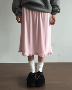 Suede platform mules