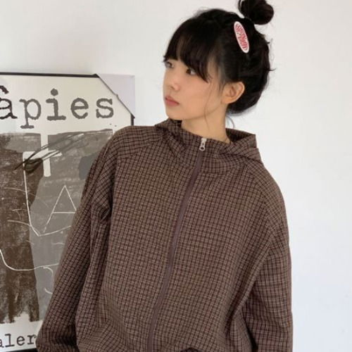 Zancheck hooded Jacket (Ships Today)