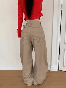 (가을신상) 리야드 자수 벌룬 와이드 팬츠 (2color)