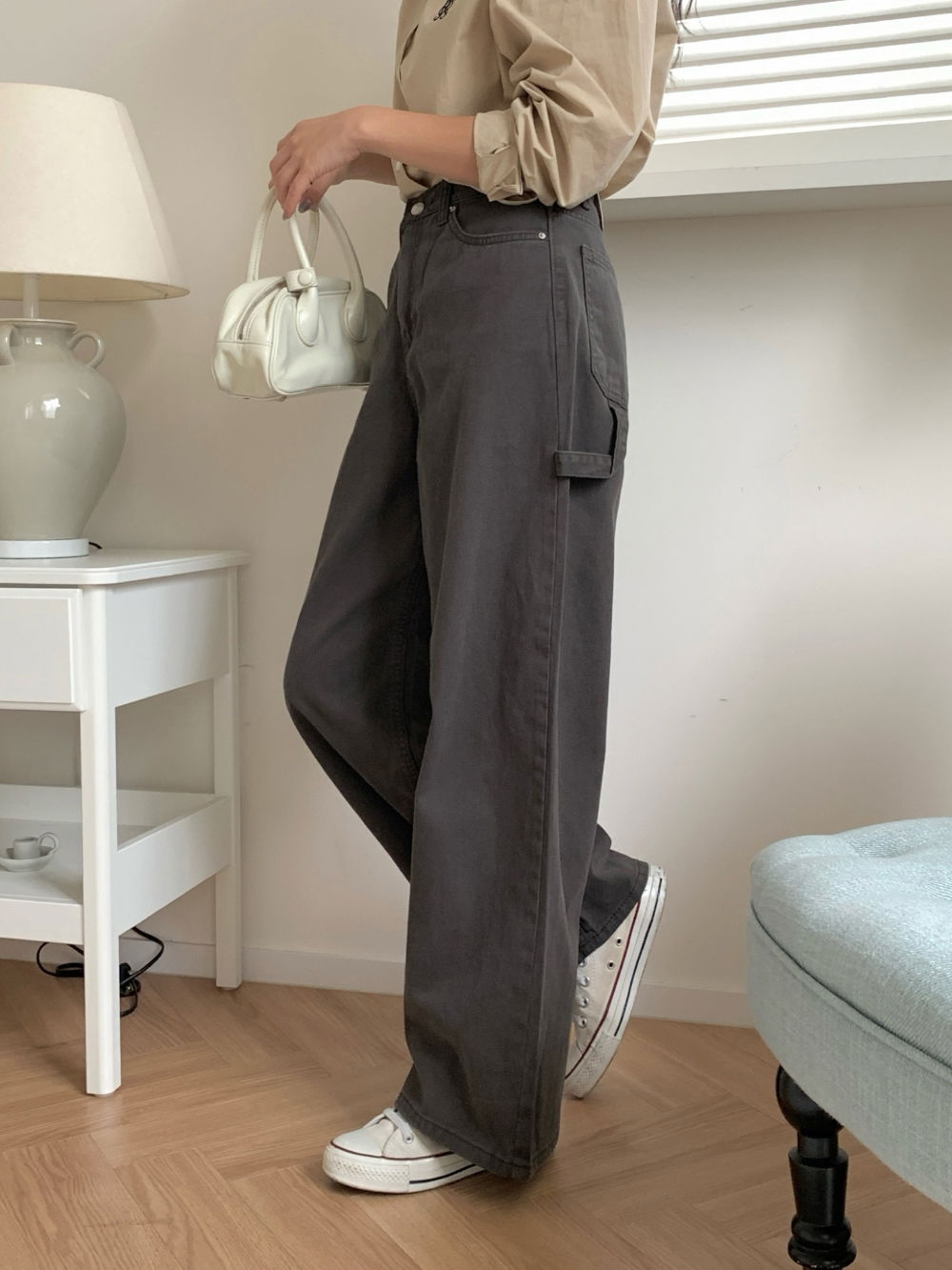 바지 모델 착용 이미지-S1L27