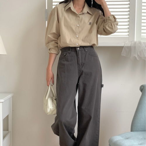 261 카펜더 코튼 와이드 팬츠