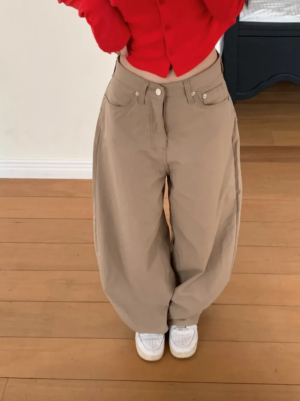 카디건 모델 착용 이미지-S1L90