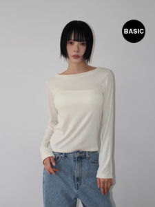 BOAT NECK LONGSLEEVE