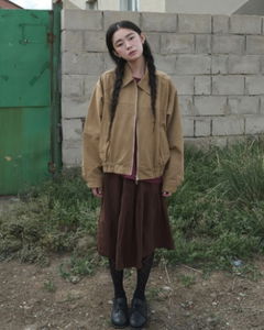 Hazel unbalanced skirt