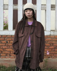 Yoron Suede Half Coat