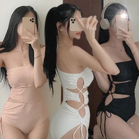 프라이빗옆트임사선모노키니(3c)
