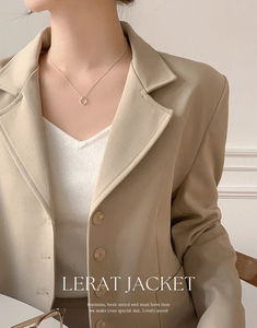 르랏 베이직 싱글 자켓