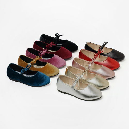 니에뜨 리본 밴딩 메리제인 플랫