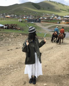 Flap Corduroy Half Coat