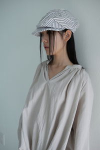 ) nimbus stripe beret (2color)