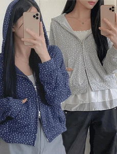 Tsubomi Flower Rude Zip-up JP