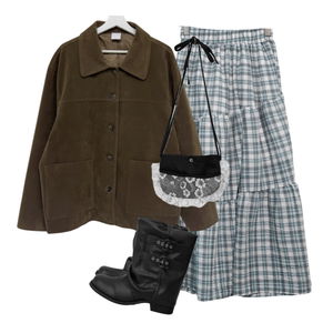 Casual,Fall,Girly,Daily,Coolgirl,Daily,Longsleeve 코디