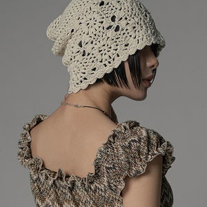 샤미룬 펀칭 뜨개 니트 비니 KNIT BEANIE