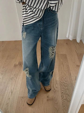 루빈 데미지 데님