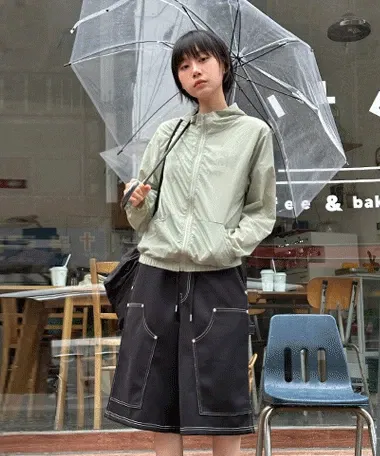 프라페 후드 바람막이