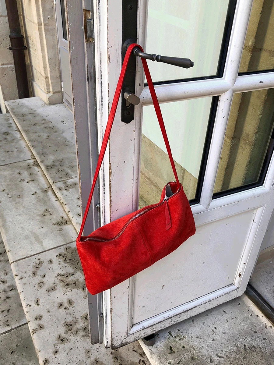 딥크 스웨이드 토트 백