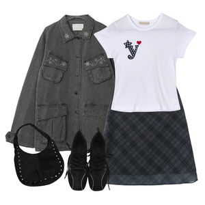jacket,skirt,ShortSleeve 코디