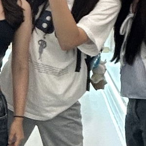 Ruan Overfit Color Block 1983 Printed Short Sleeve T-shirt