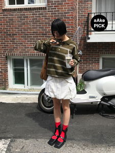 BALLOON POCKET MINI SKIRT (4color)