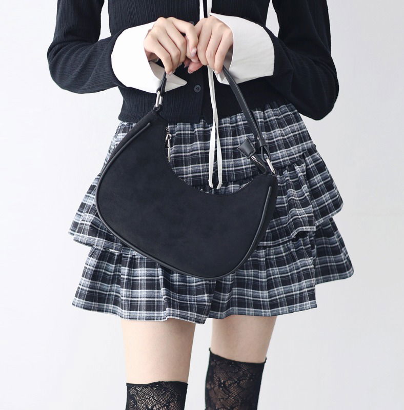 Poinna Suede Hobo Bag