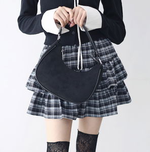 Poinna Suede Hobo Bag