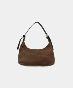 Ar Eyelet Leather Shoulder Bag