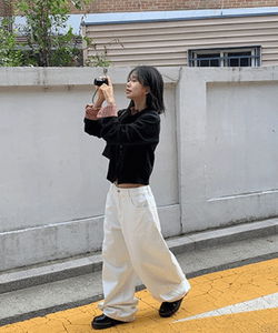 Jera Basic Wide Banding Pants