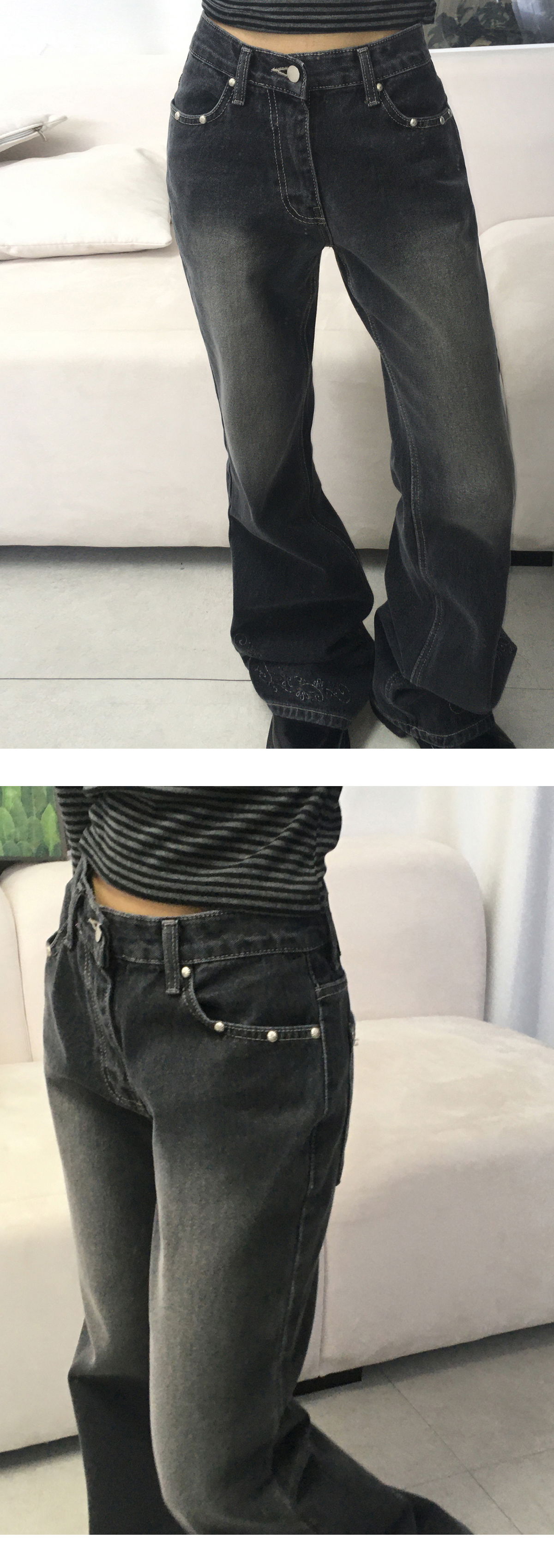 바지 모델 착용 이미지-S1L9