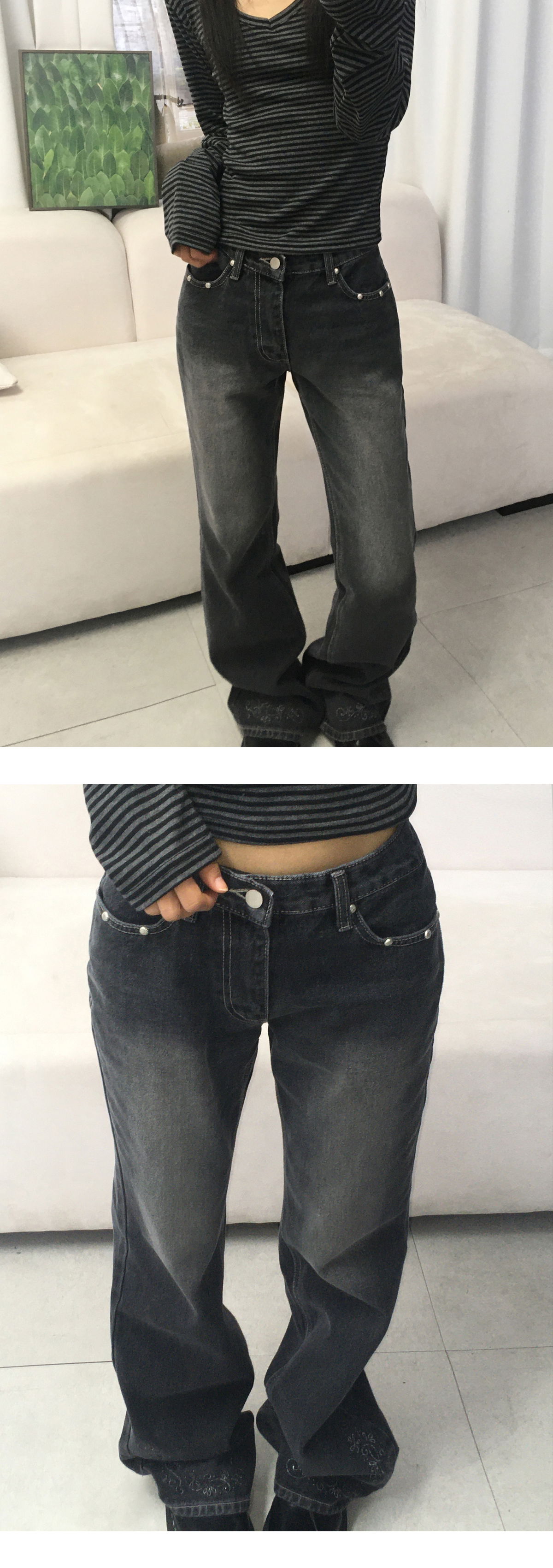 바지 모델 착용 이미지-S1L7