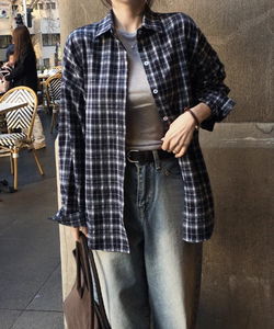 디로 체크 셔츠 -3 color