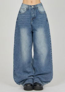 Highlight Washed Wide Denim DE047