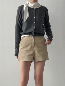 Sugar Symbol Round Neck Cardigan